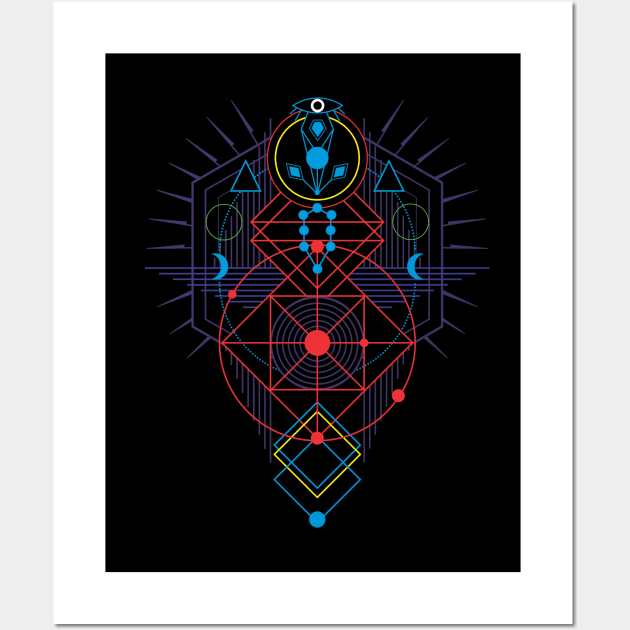 Sacred Geometry Wall Art by dustbrain